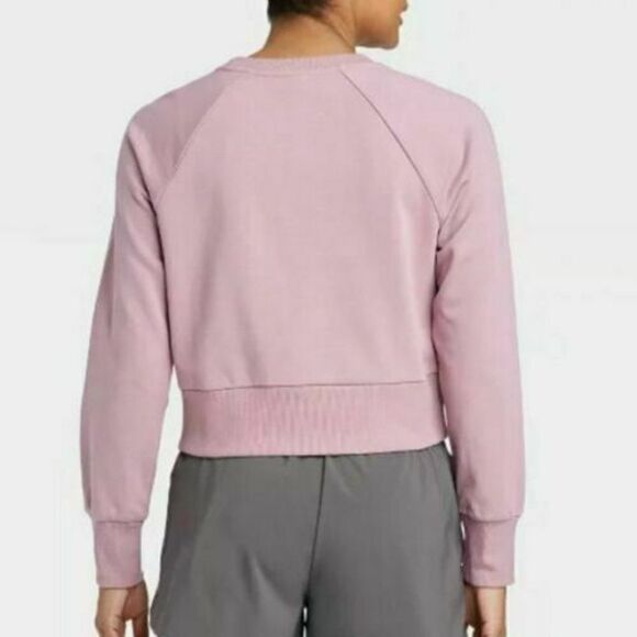 Purple Baja Cropped SWEATSHIRT - Picture 3 of 4